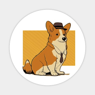 cute corgi Magnet